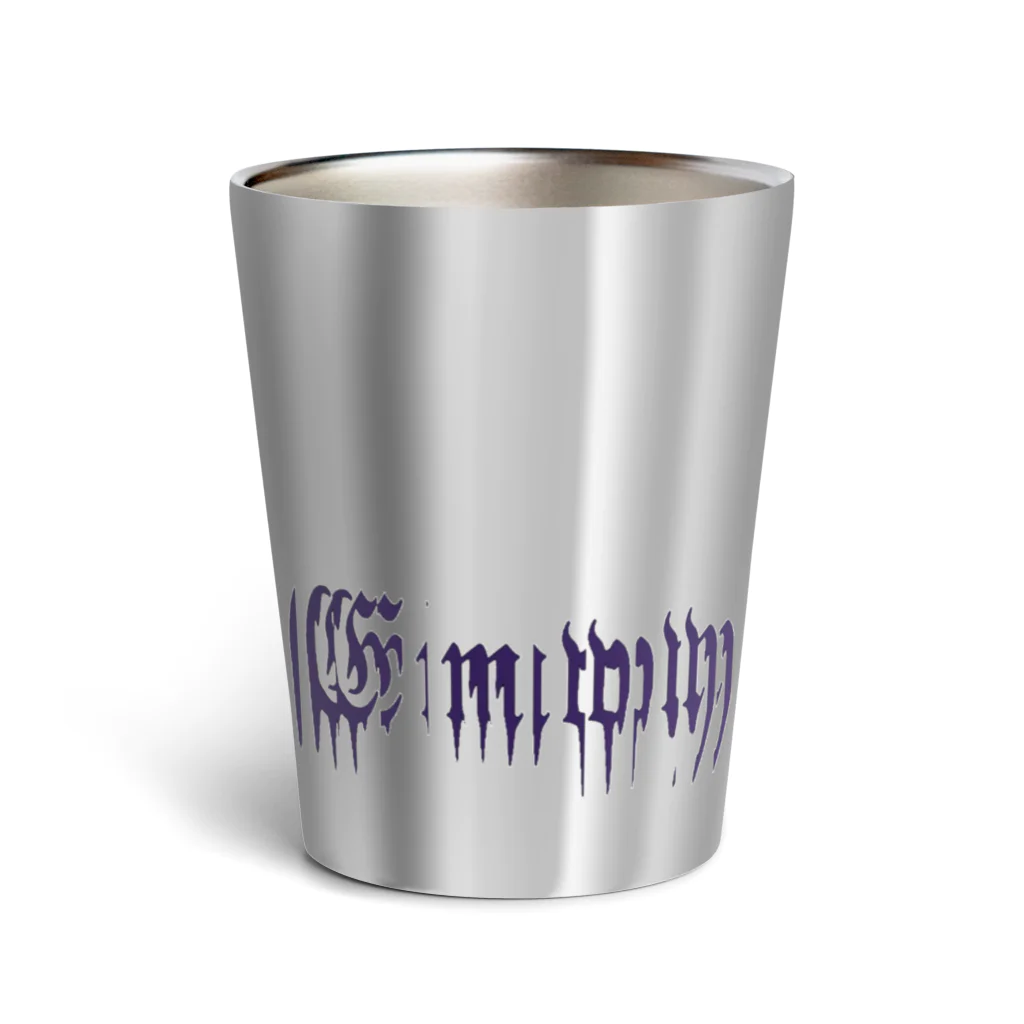 一生黒の𝔈𝔫𝔳𝔶 𝔪𝔦𝔯𝔯𝔬𝔯 Thermo Tumbler