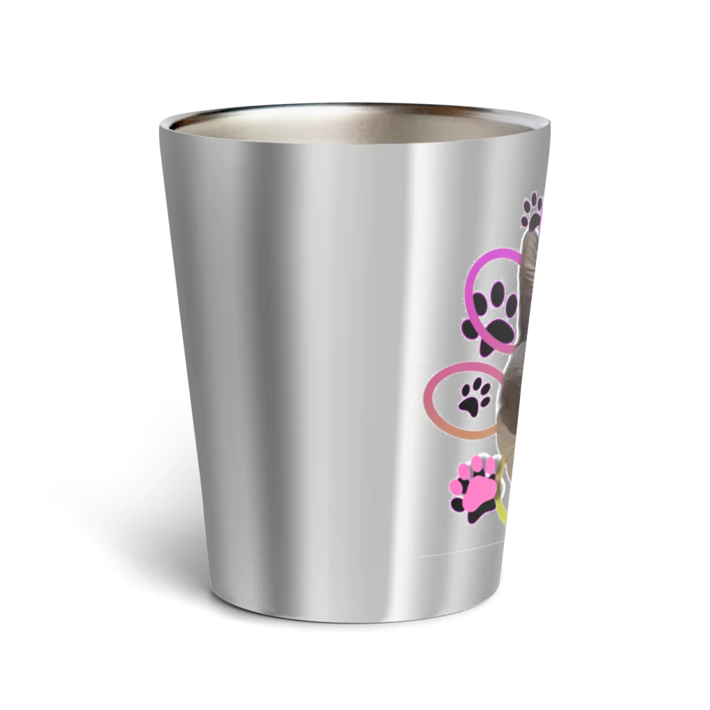 くぅTikTok猫部のにゃん太郎サーモタンブラー Thermo Tumbler