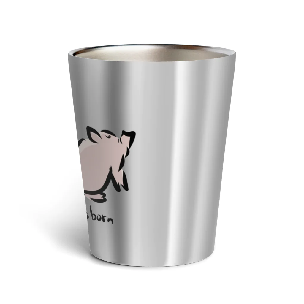 どうぶつYAの愛が生まれる日 Thermo Tumbler