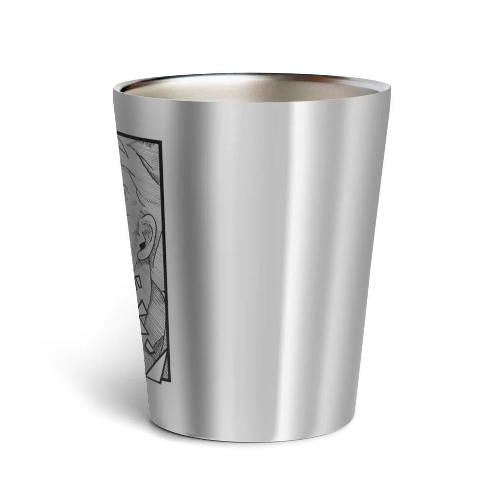 kobushi_itasanの限定【100個】板さんの「職人よぉ！」タンブラー（シルバー） Thermo Tumbler