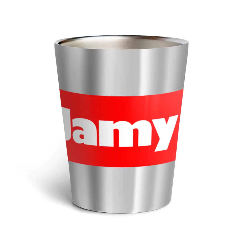 JamyJamyStudioのJamyJamyStudio公式ロゴアイテム Thermo Tumbler