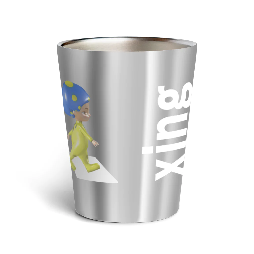 Gogotrainのキノコちゃん　xing　Ver.２ Thermo Tumbler