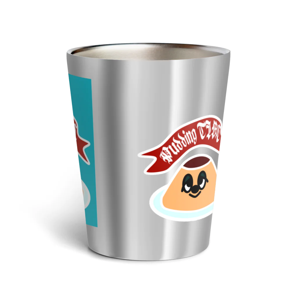 PANCOMEクリエイト._.FUNNY-GOODSのプディングTIME Thermo Tumbler