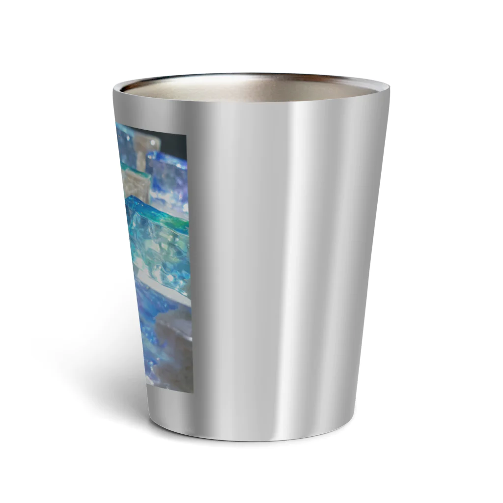 空と魔法のアトリエの移り変わるアクアカラー Thermo Tumbler