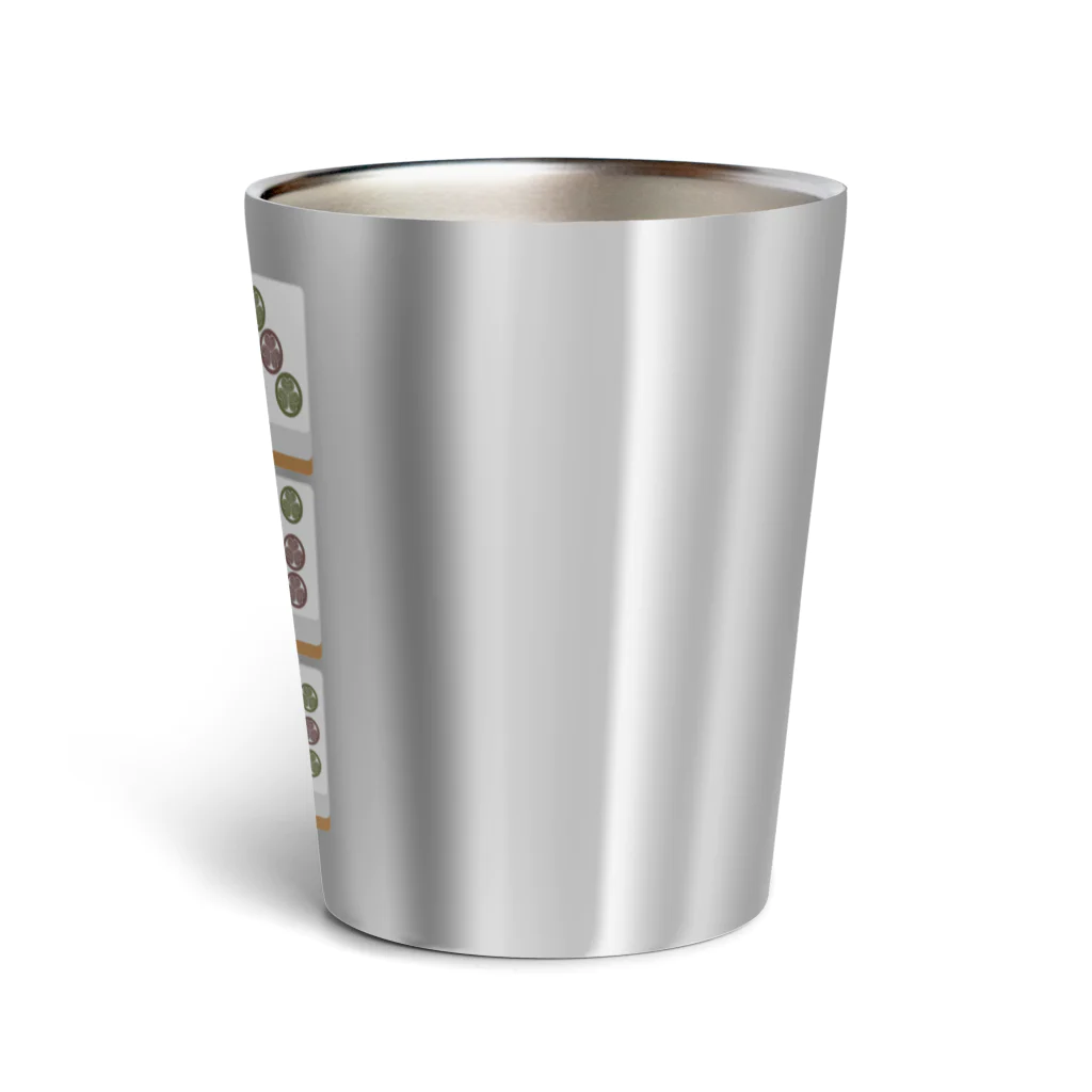 キッズモード某の葵のピンズ ( 架空麻雀牌シリーズ) Thermo Tumbler