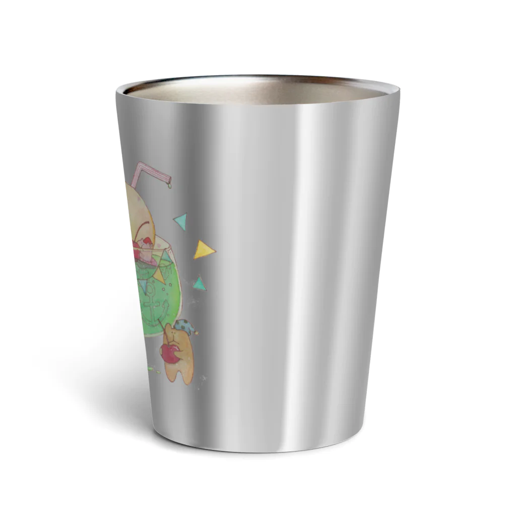 NONKI NIKKIのシロクマの夢 Thermo Tumbler