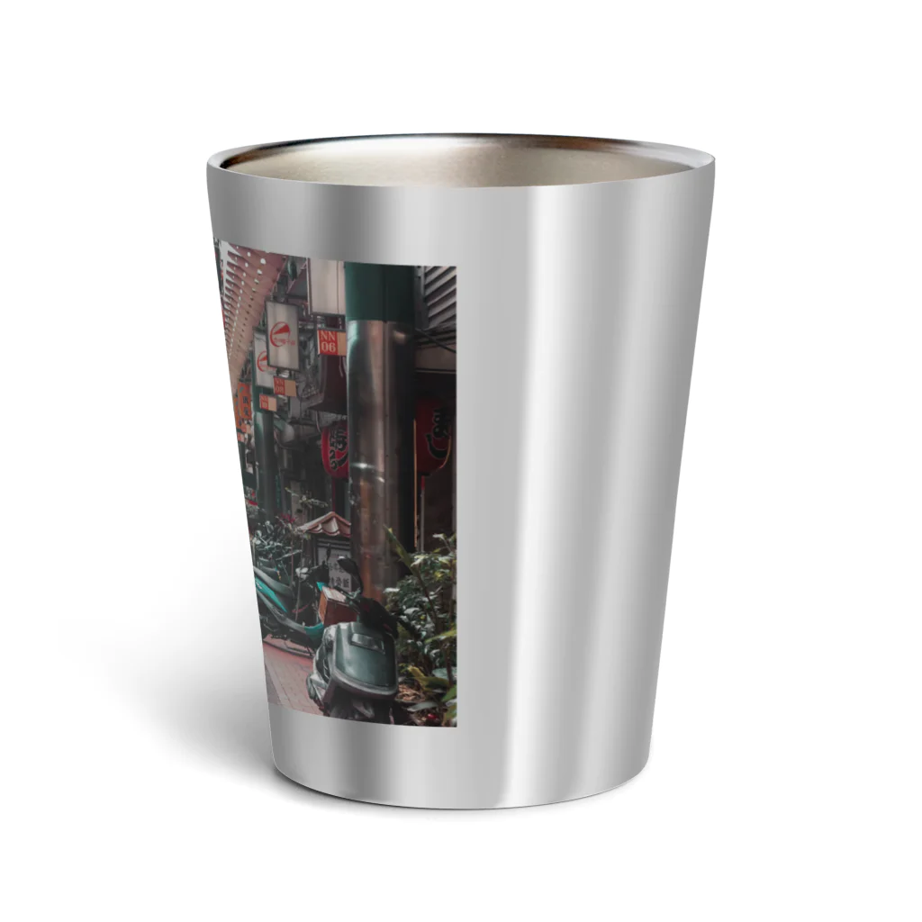 DGDGの台湾の街並み Thermo Tumbler