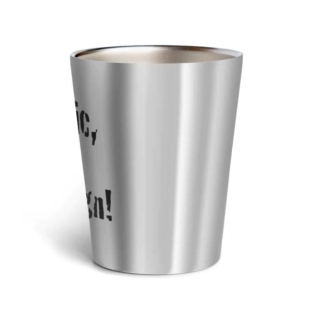 Architeture is dead.のNo Music, No Design! Thermo Tumbler