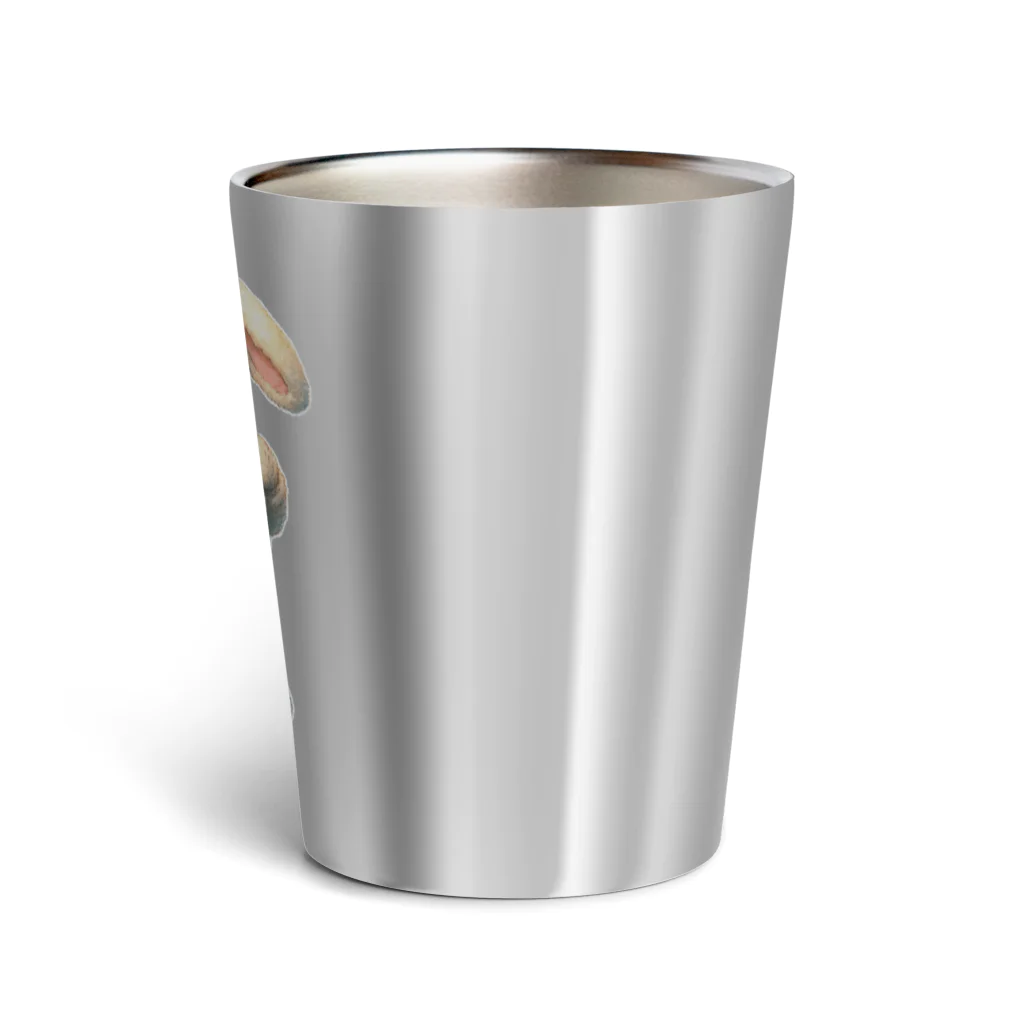 青りんごミュージアムのウサギのシッポ Thermo Tumbler