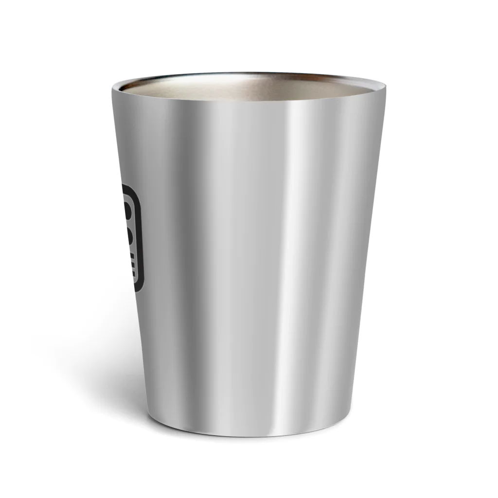 リピってTVのリピーター♪（黒バッジ） Thermo Tumbler