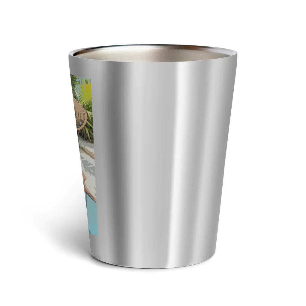 SSD-coのBeachi Girl 4` Thermo Tumbler