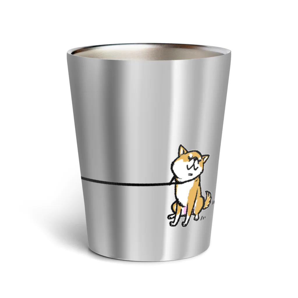 真希ナルセ（マキナル）のイヤイヤ柴犬（赤柴） Thermo Tumbler