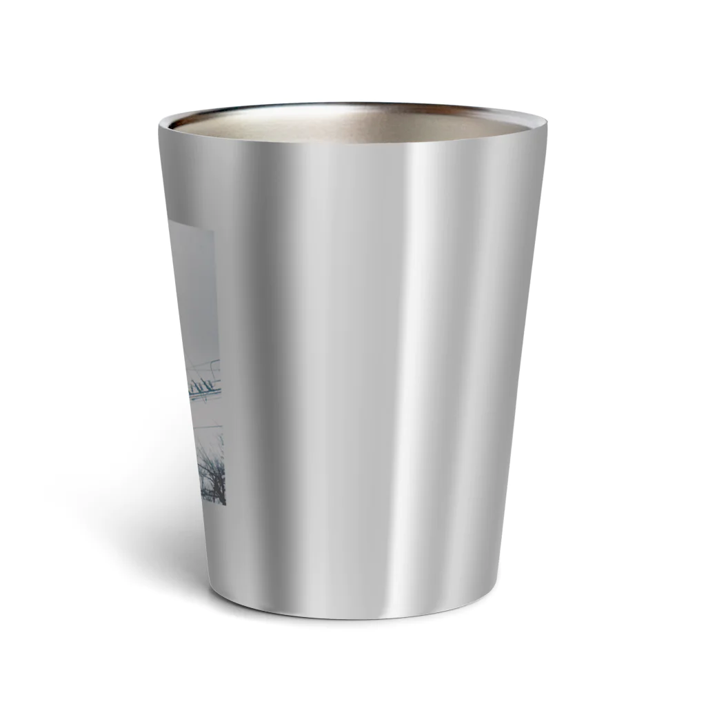 Kショップの或る川のほとり Thermo Tumbler