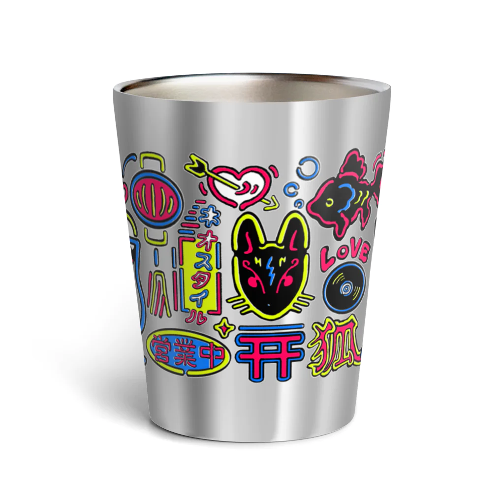 中村杏子のネオン看板 Thermo Tumbler