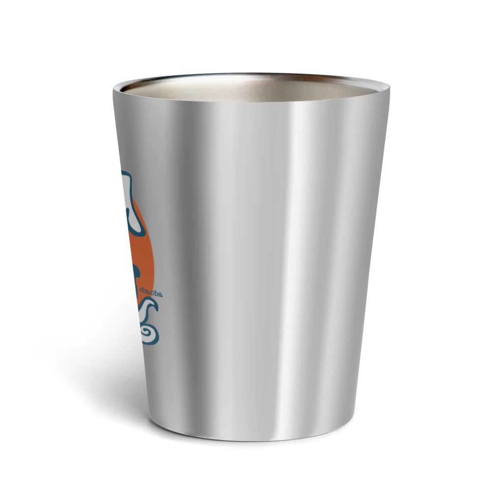 oba:obaのイカサマネコ Thermo Tumbler