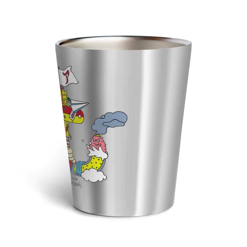 ゐみゐ商店のあくたくん Thermo Tumbler