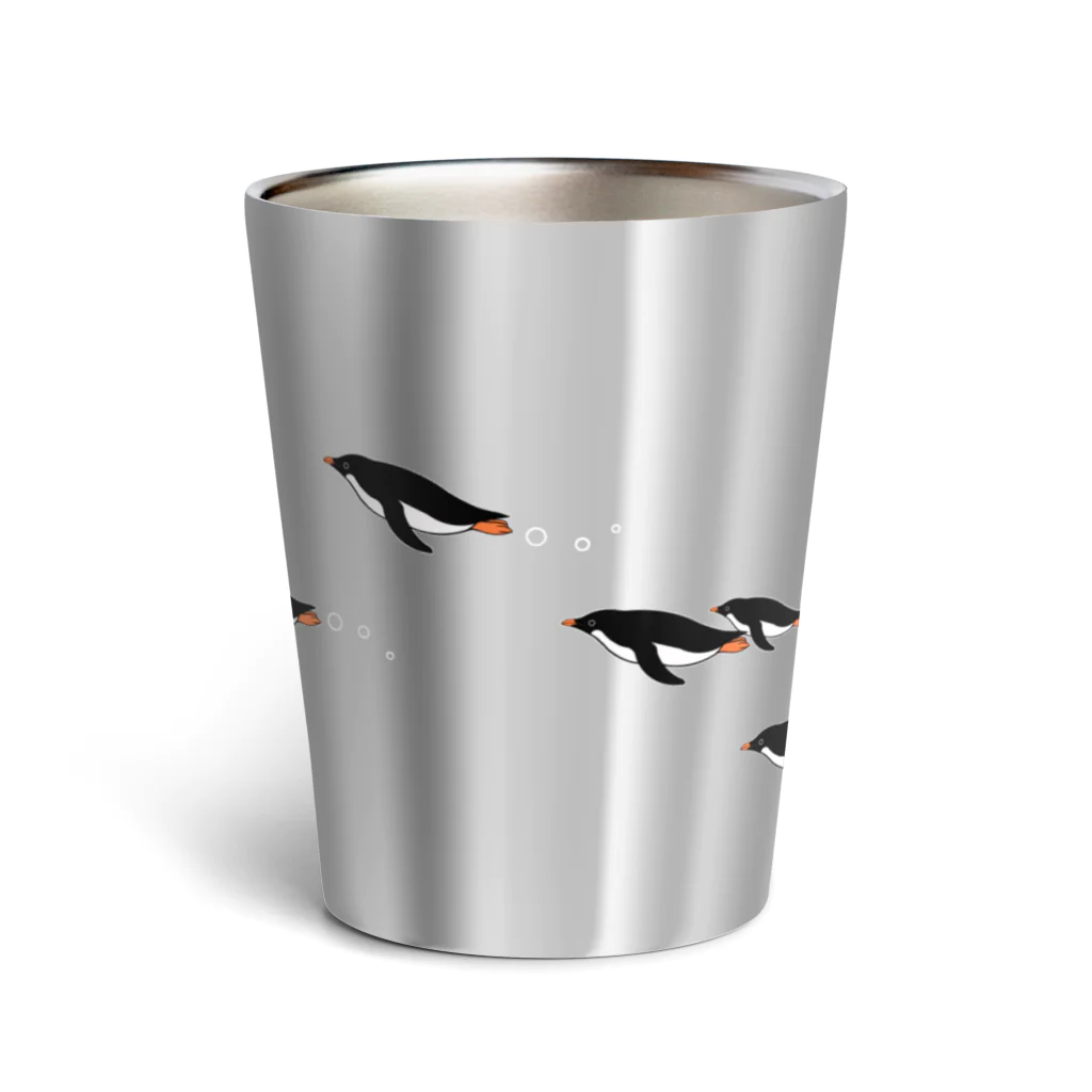 PERIDOTの泳ぐペンギン１０ Thermo Tumbler