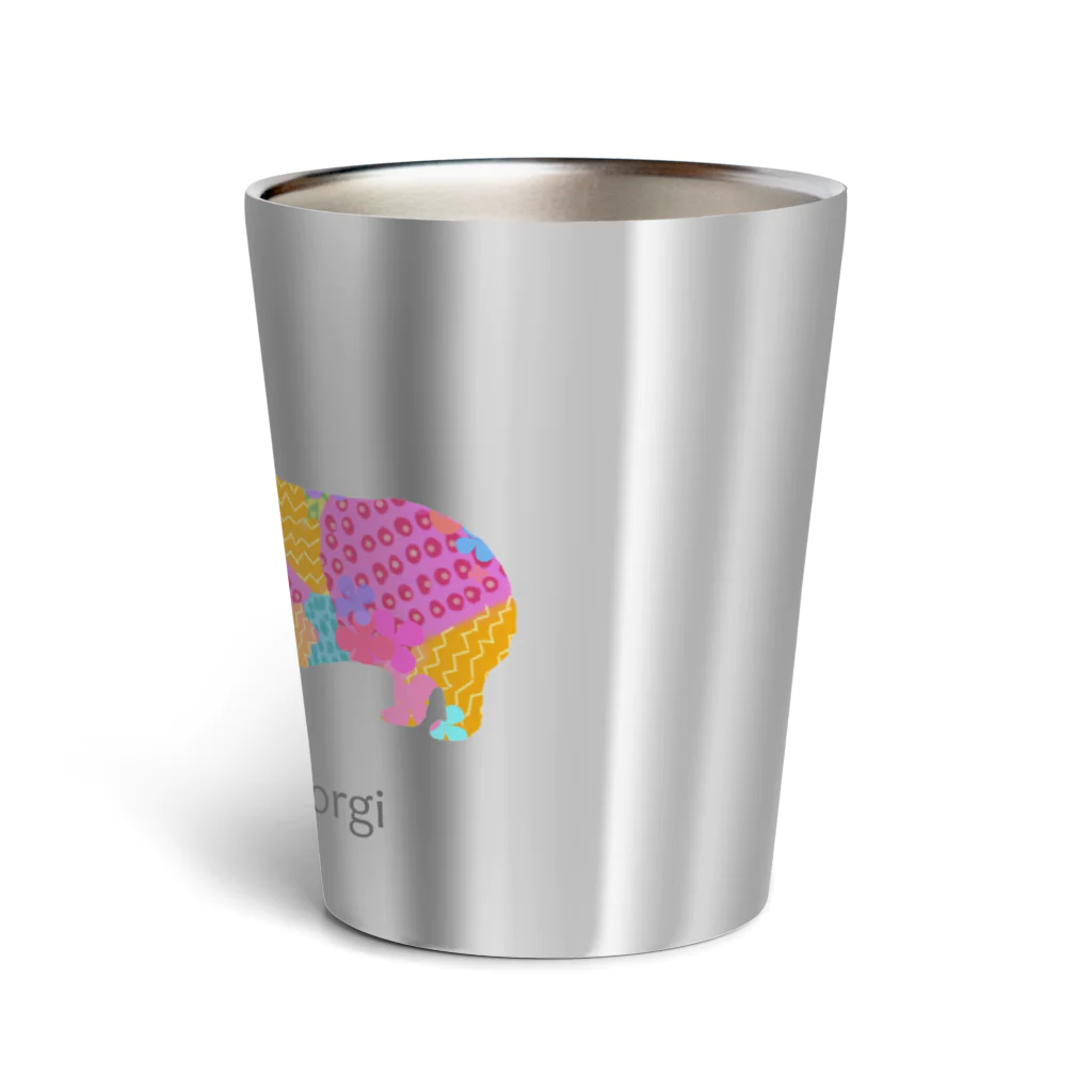 AtelierBoopのアレグリヘ　コーギー Thermo Tumbler