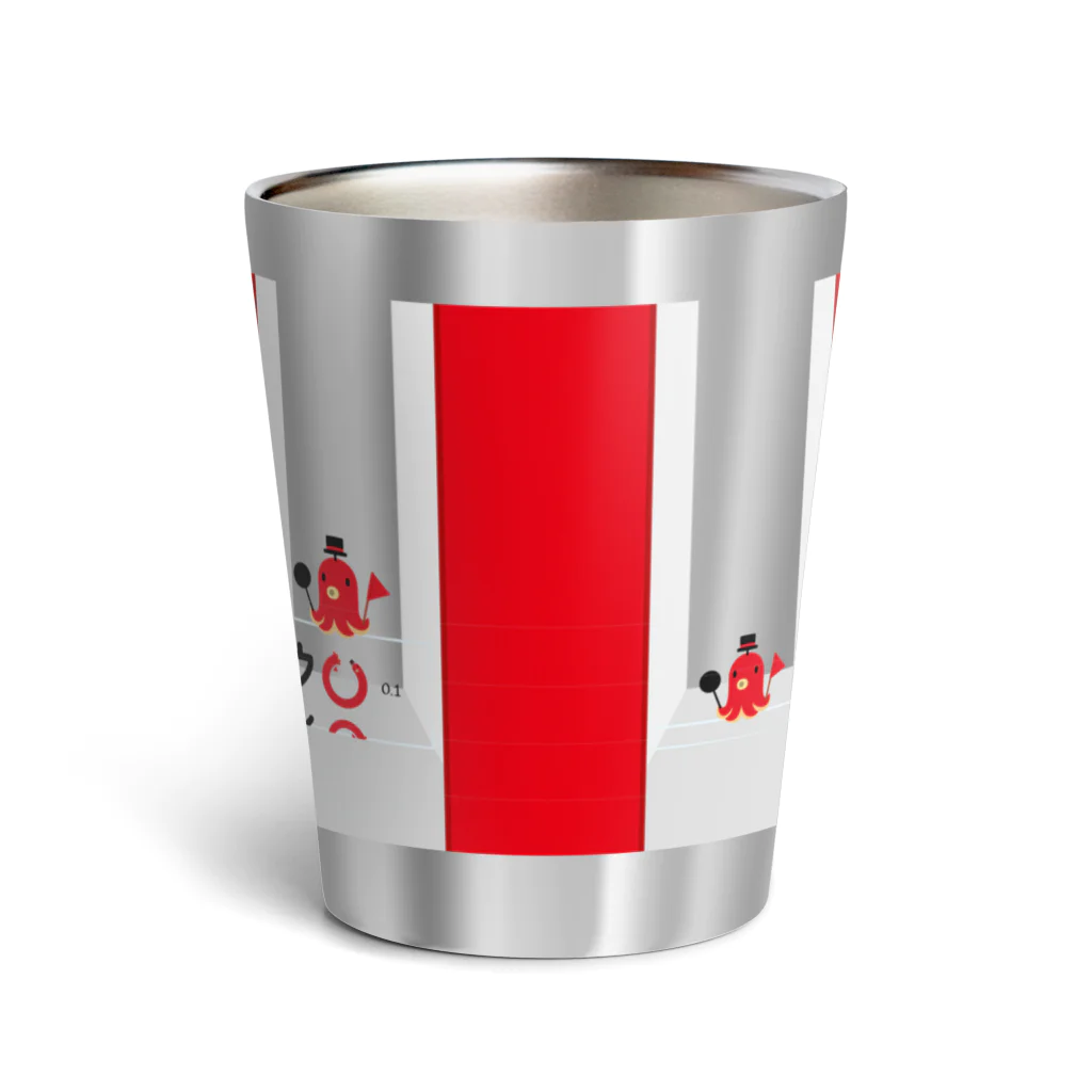 イラスト MONYAAT のCT74ランドルト環_Ｅ Thermo Tumbler