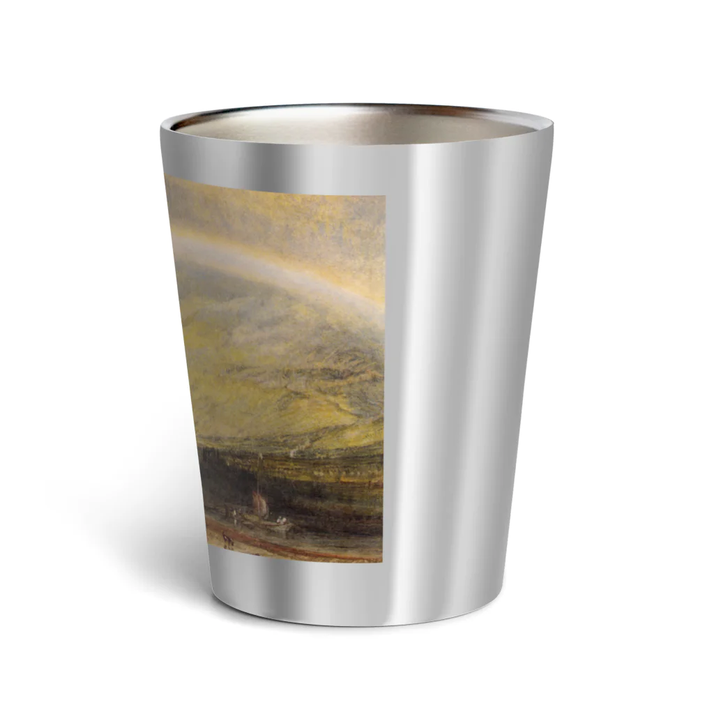 世界の絵画アートグッズのウィリアム・ターナー《虹》 Thermo Tumbler