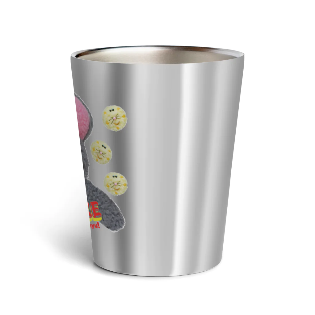 むにゅのちゅーすけとプクニック Thermo Tumbler