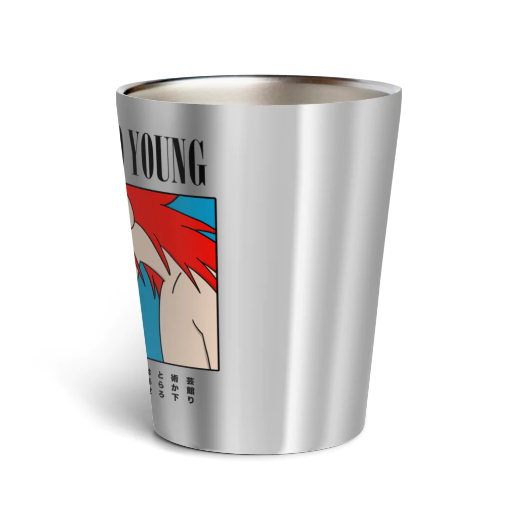 ヴィジュアル系ソー・ヤング OFFICIAL MERCH on SUZURIのVISUAL KEI SO YOUNG MAIN VISUAL 001 Thermo Tumbler