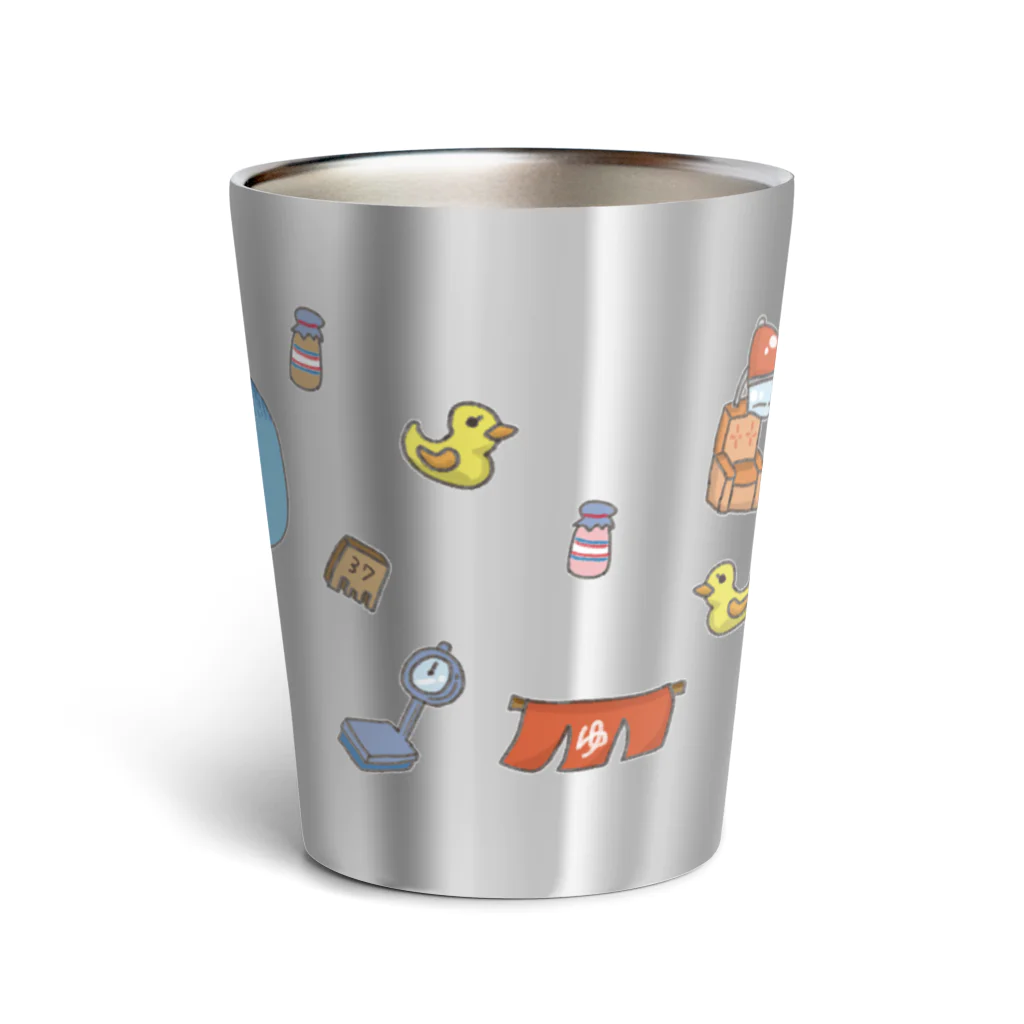 さくら いま のおみせ◎SUZURI店のふじやまゆず子◎サーモタンブラー Thermo Tumbler