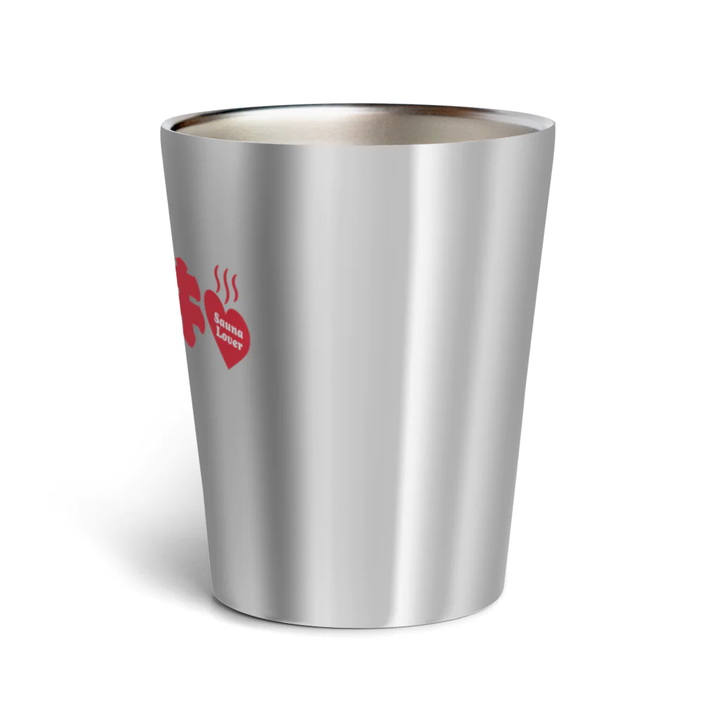 LONESOME TYPE ススのサウナスキ♥（熱波レッド） Thermo Tumbler