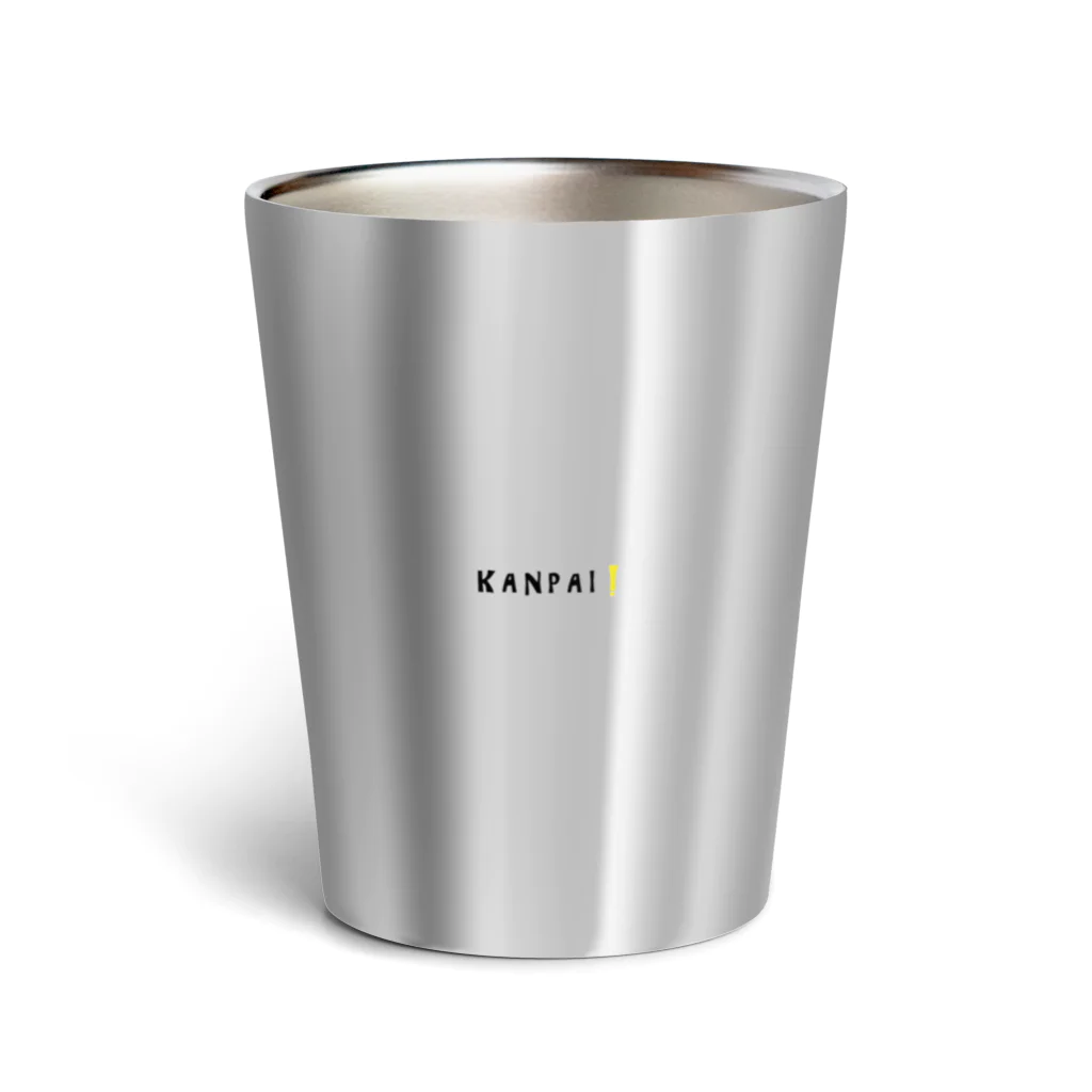 ビールとアート TM-3 Designの名画 × BEER（ミュシャ）黒線画 Thermo Tumbler