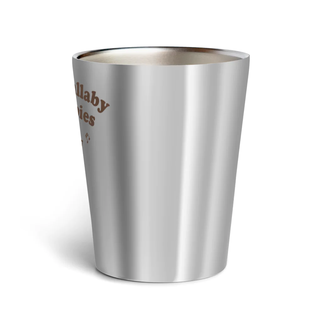 キッズモード某のワラビーを履いたクアッカワラビー Thermo Tumbler