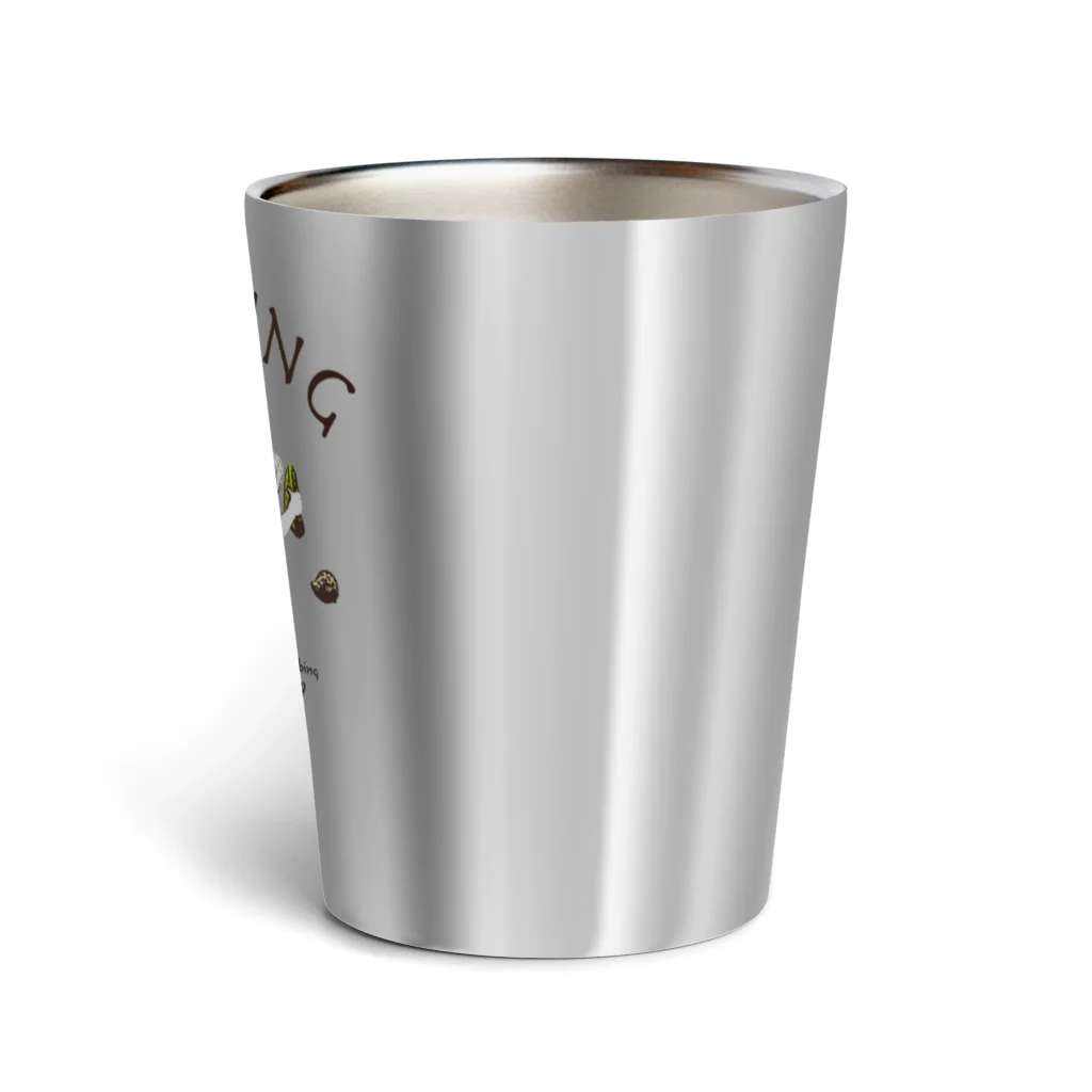 HIGEQLOのclimbing move flagging Thermo Tumbler