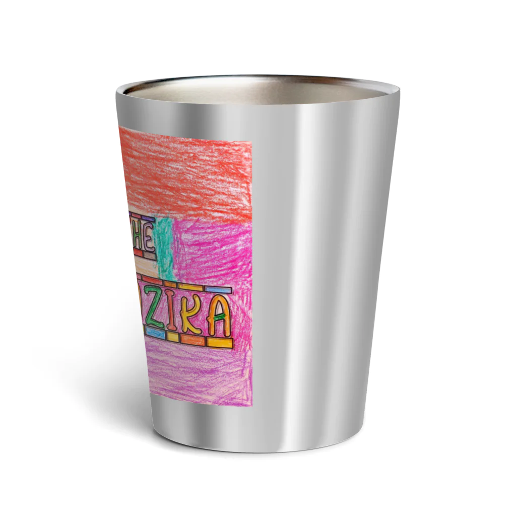 WE THE BEST MUZIKA in RWANDAのWe The Best Muzika ロゴ ～デニゼ バージョン～ Thermo Tumbler