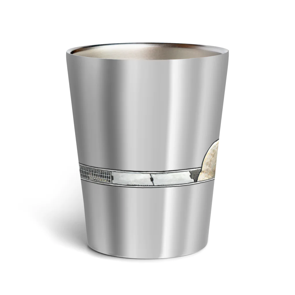 隣のジャングルのGutter ニホンアナグマ Thermo Tumbler