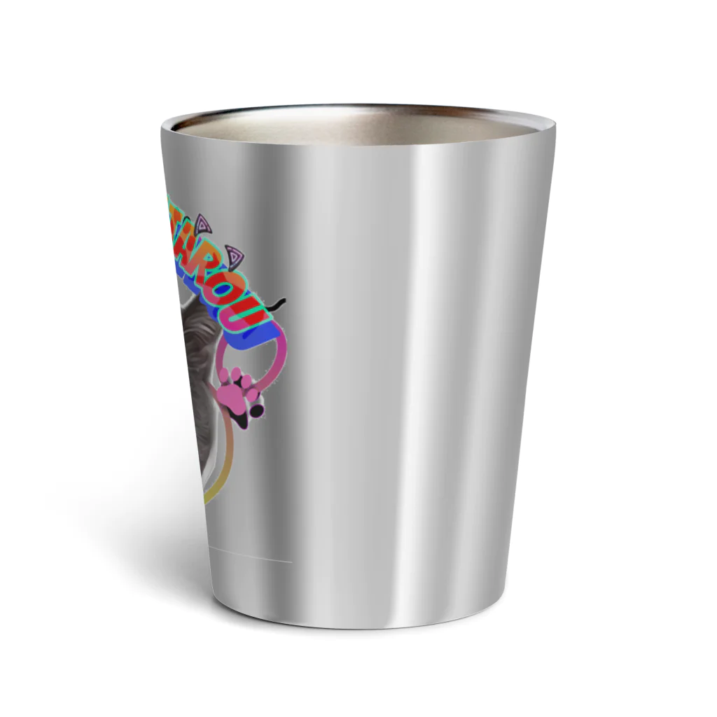 くぅTikTok猫部のにゃん太郎サーモタンブラー Thermo Tumbler