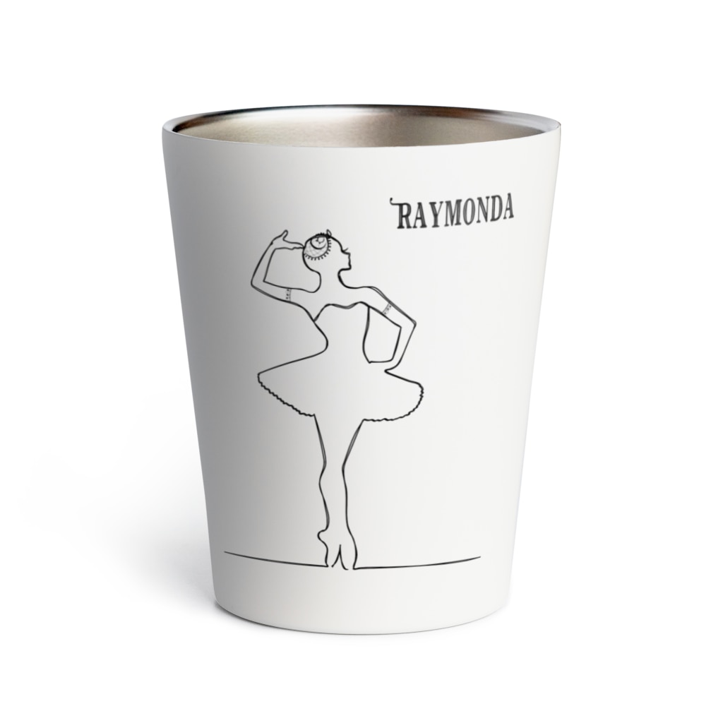 バレエシルエット ライモンダ Blackline Thermo Tumbler By バレエシルエット Ballet Pointe Pon Pointe Pon Suzuri バレエシルエット ライモンダ Blackline Thermo Tumbler By バレエシルエット Ballet Pointe Pon Pointe Pon Suzuri
