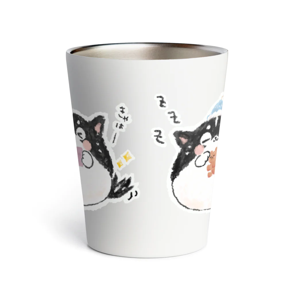 ぽん(おいぬ)🐶の睡眠と愛と本 Thermo Tumbler