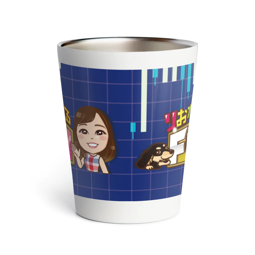 riona_chのサーモタンブラー - ブルー Thermo Tumbler