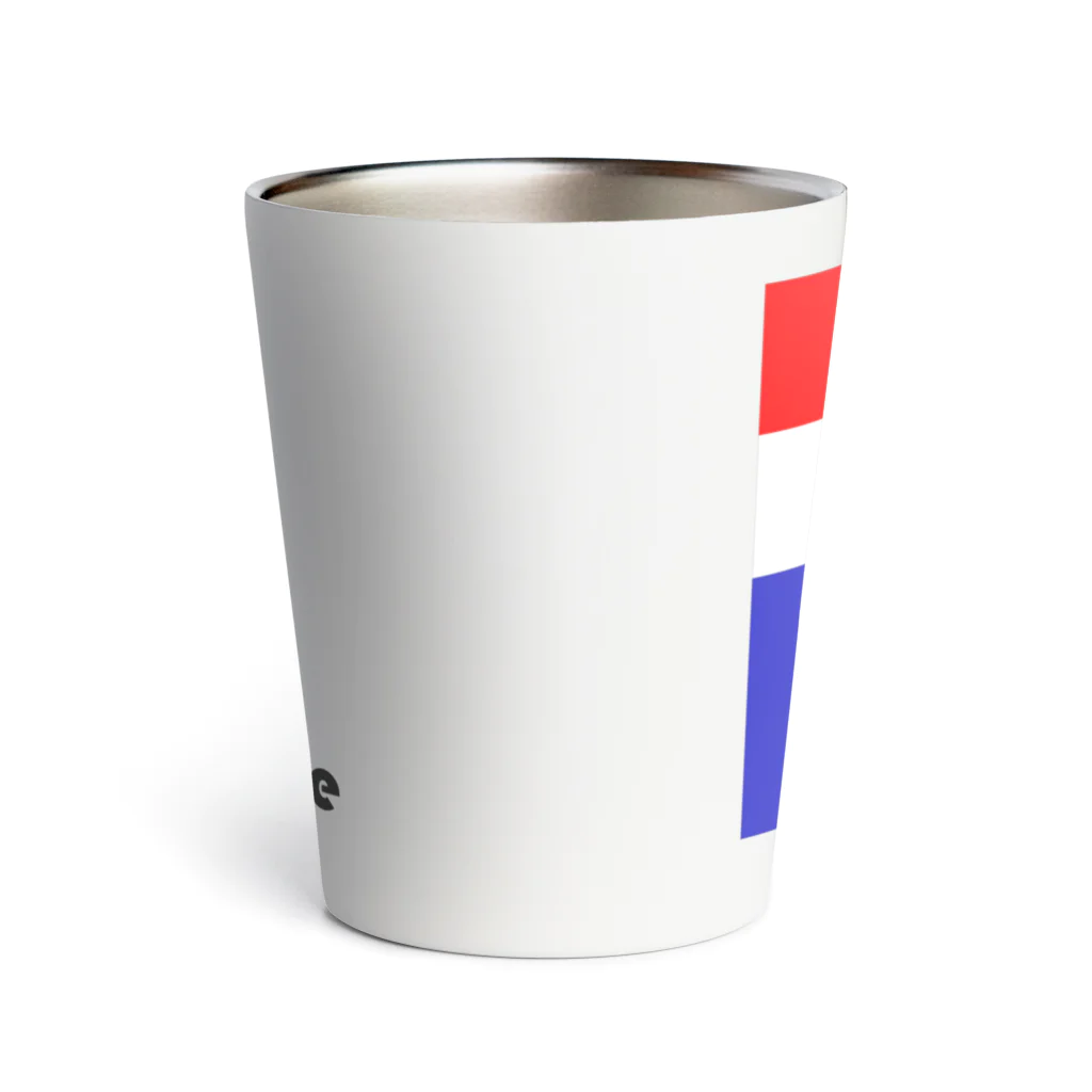 Store A-Marine’ｓのUW (We wish you a pleasant voyage)  - BLACK Thermo Tumbler