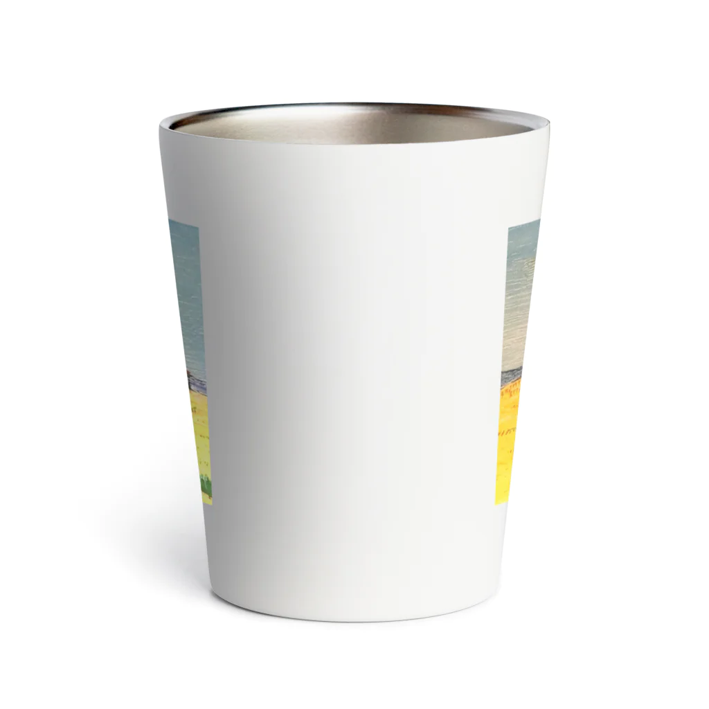 がぶちゃんのトスカーナ糸杉の風景 Thermo Tumbler