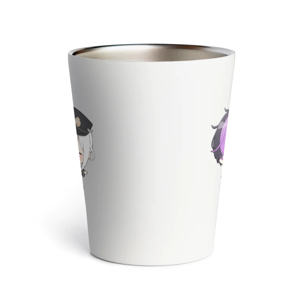 つきのよみせの月ノ夜のへやロゴ入りタンブラー Thermo Tumbler