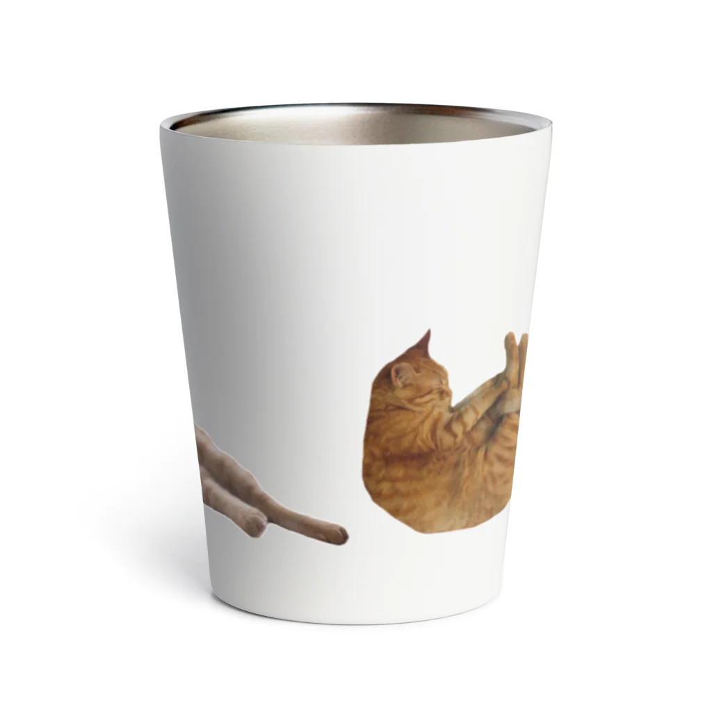 INCO CLUBの整列ねこ Thermo Tumbler