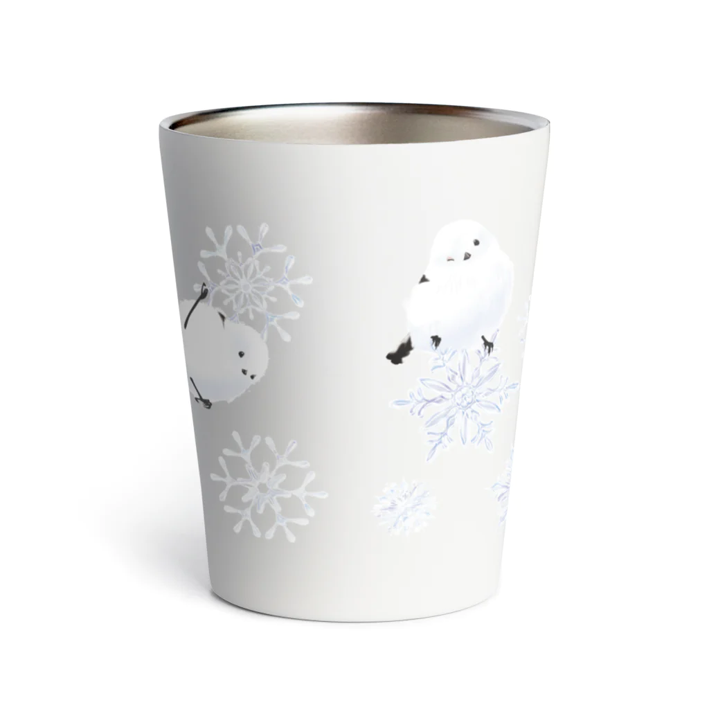 楓工房 ＊suzuri店＊の雪の妖精 Thermo Tumbler