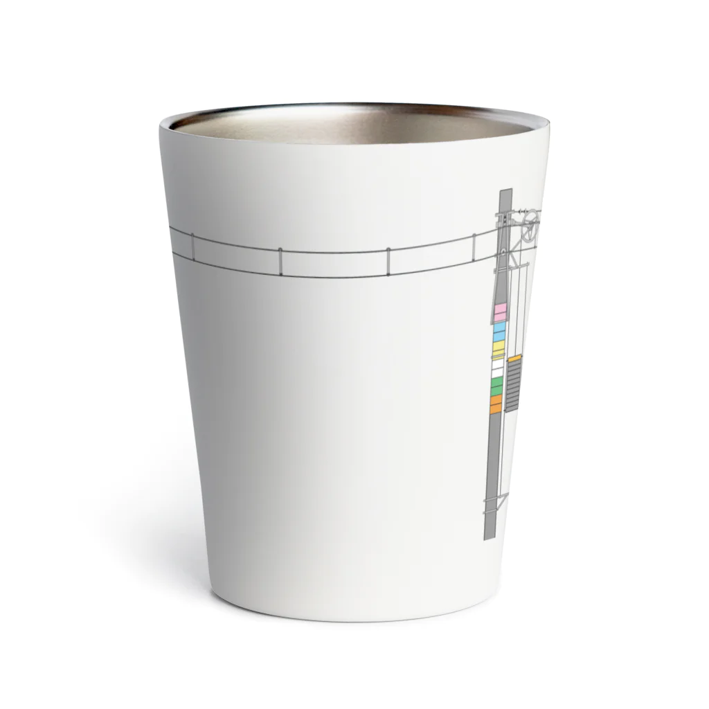 新商品PTオリジナルショップの架線工事中 Thermo Tumbler