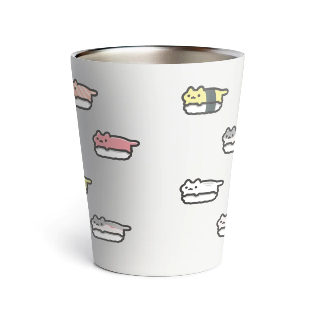 opaqueのねこすし Thermo Tumbler