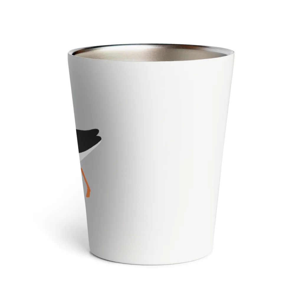 piro piro piccoloのミヤコドリとにんじん Thermo Tumbler