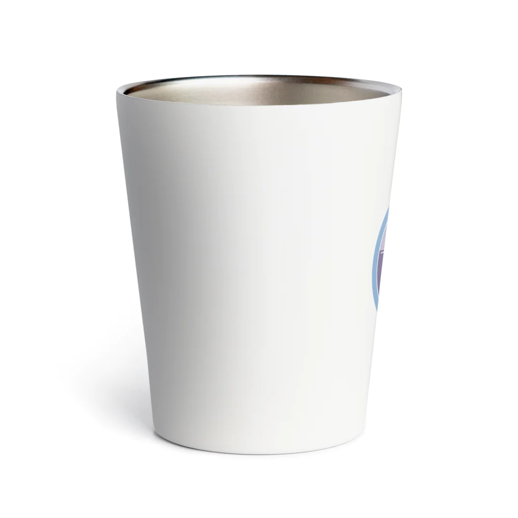 Kinkadesign うみのいきものカワイイShopのワモンアザラシ_Cafeステッカーデザイン  Thermo Tumbler