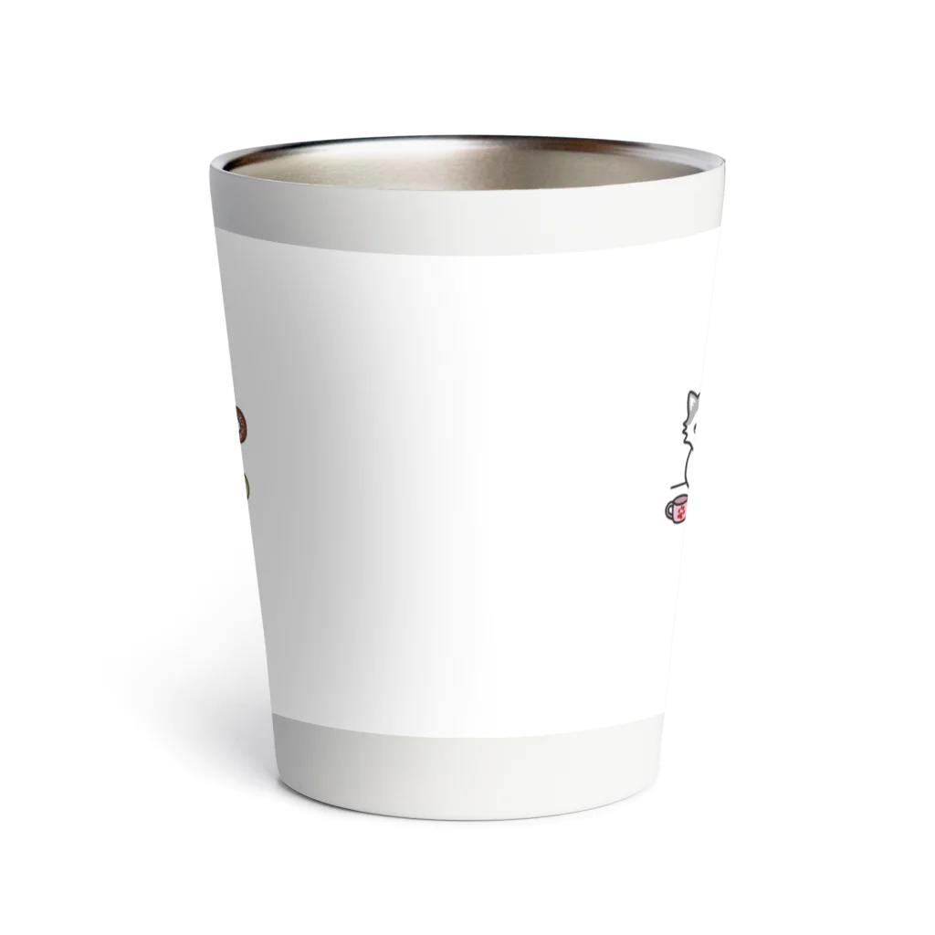 sippodesignのドーナツ＆ハスキータンブラー Thermo Tumbler