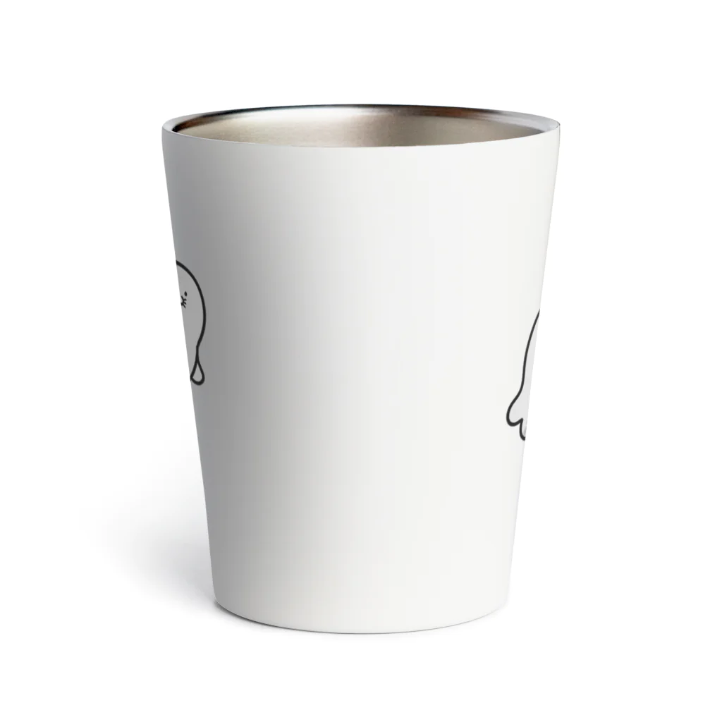 あざらしはうすのあざらしごろごろ（カラー） Thermo Tumbler