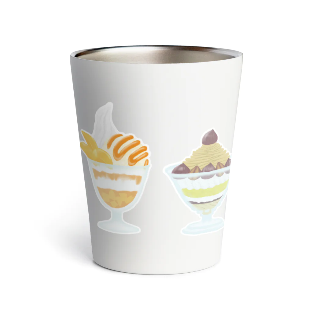 ぴよねこ(nikoneko)のpafepafe Thermo Tumbler