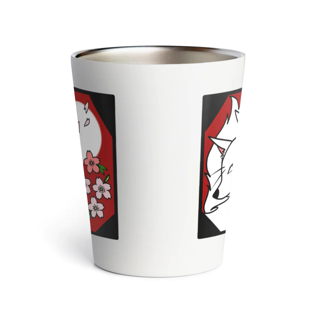 中西屋(歯車)の花札モチーフグッズ Thermo Tumbler